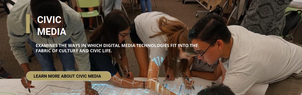 Civic Media: Examines the ways in which digital media technologies fit into the fabric of culture and civic life.